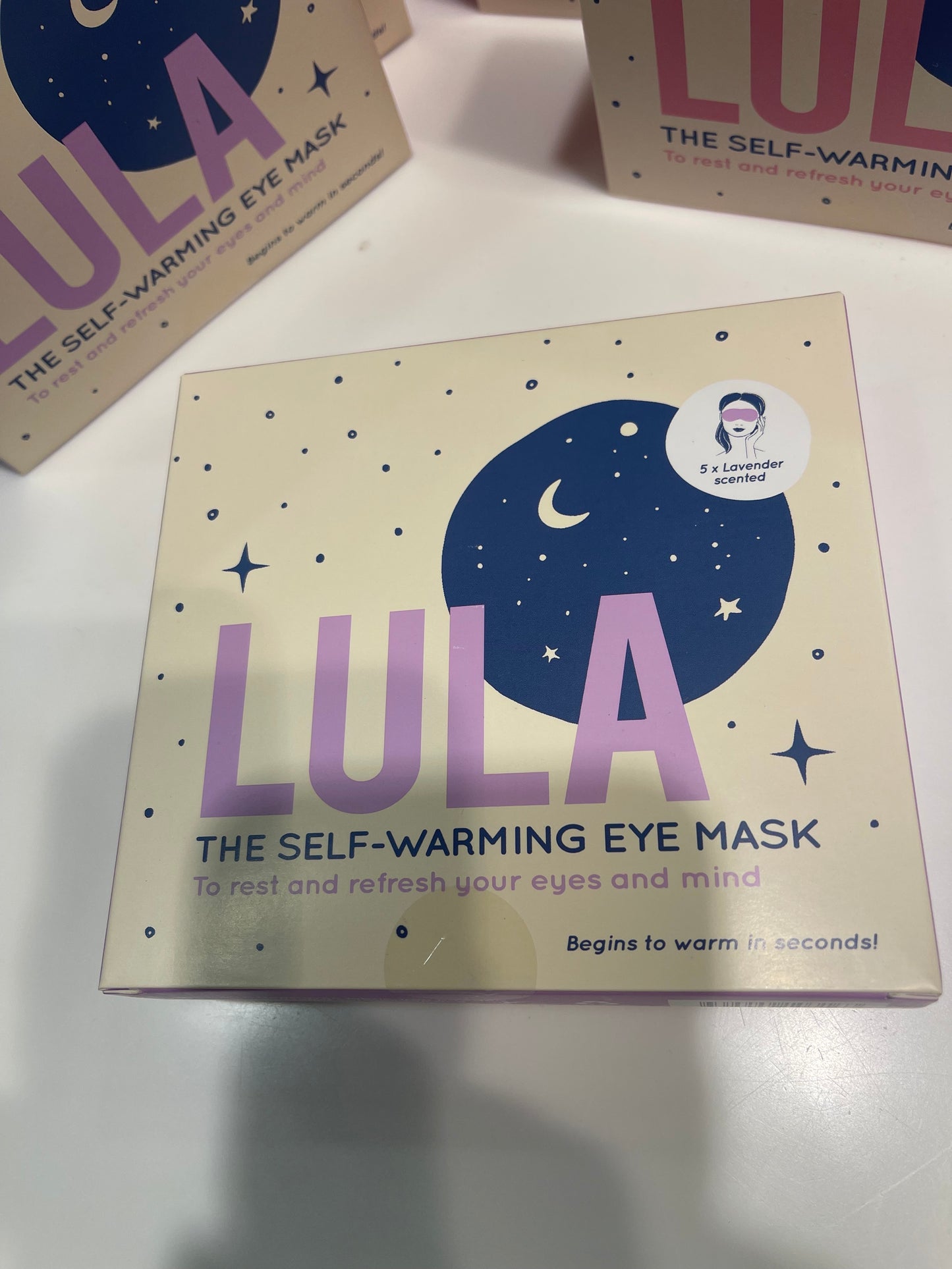 Lula - Lavender self warming eye mask