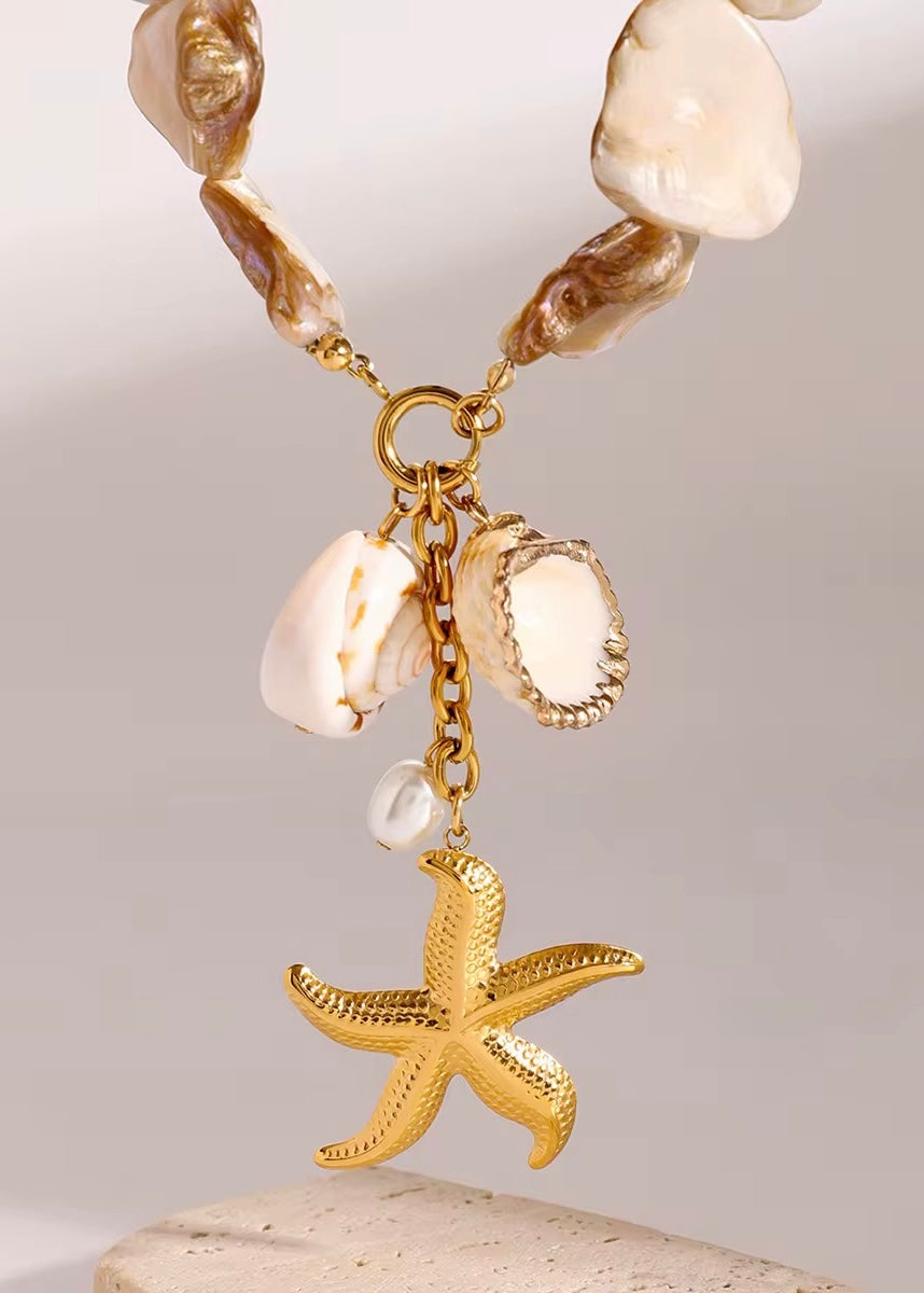 Ipanema Starfish & Shell Necklace