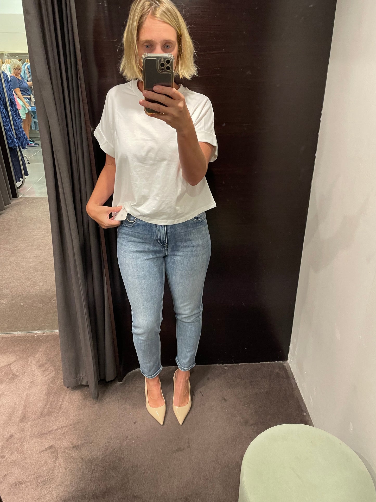 Dark Blue Wash Jean