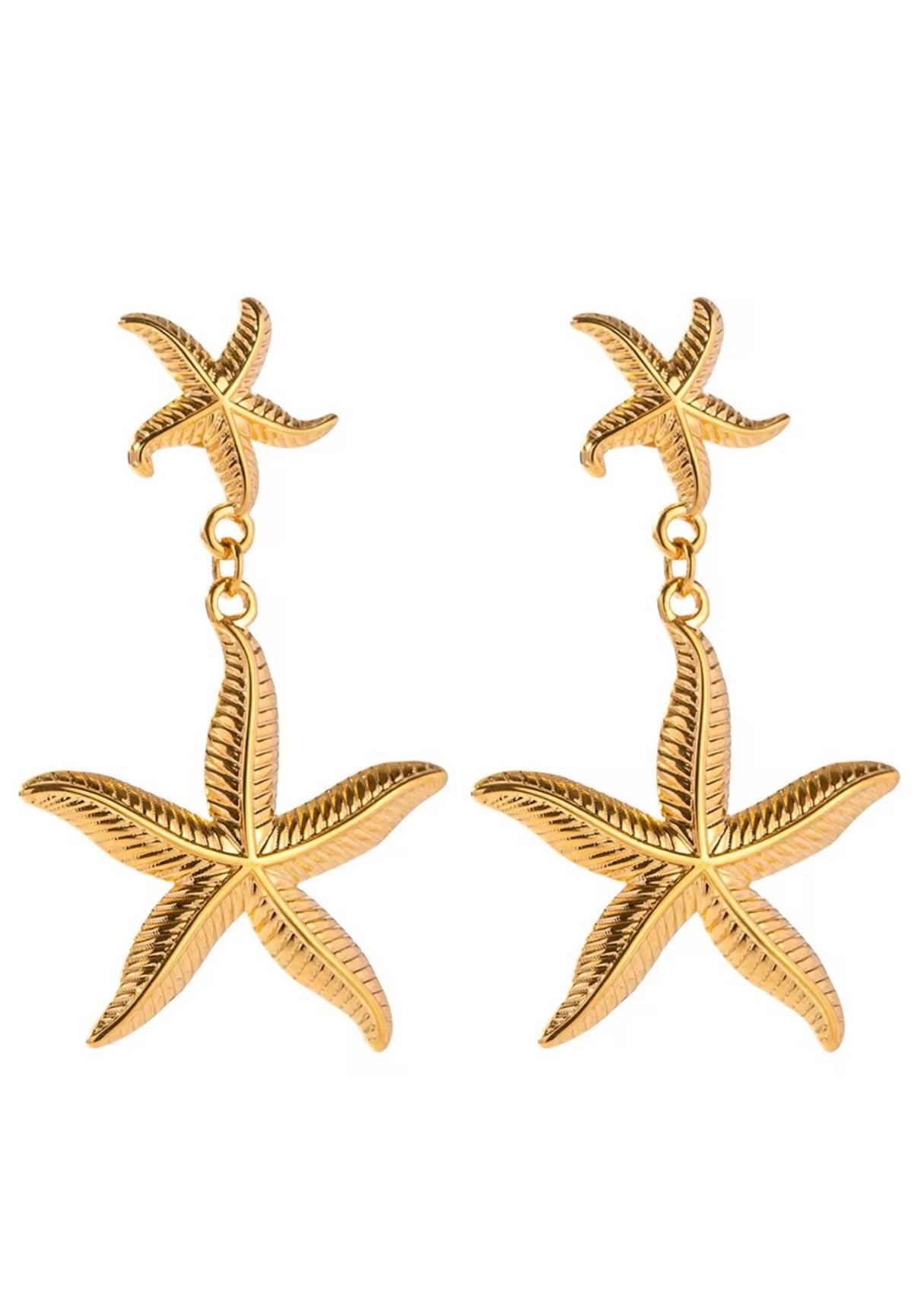Sea Star Pendant Earring