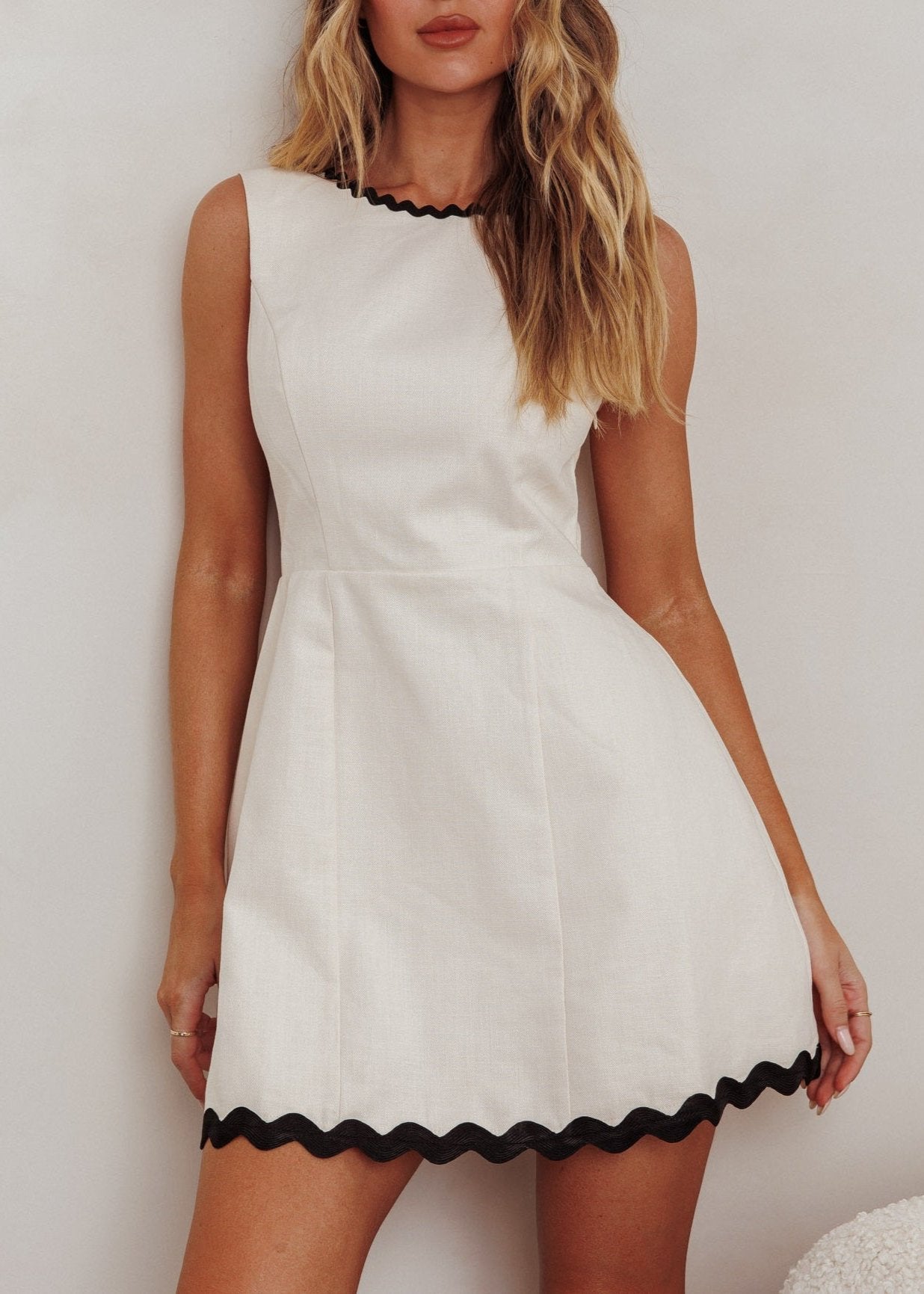Classic Mini Dress Oat