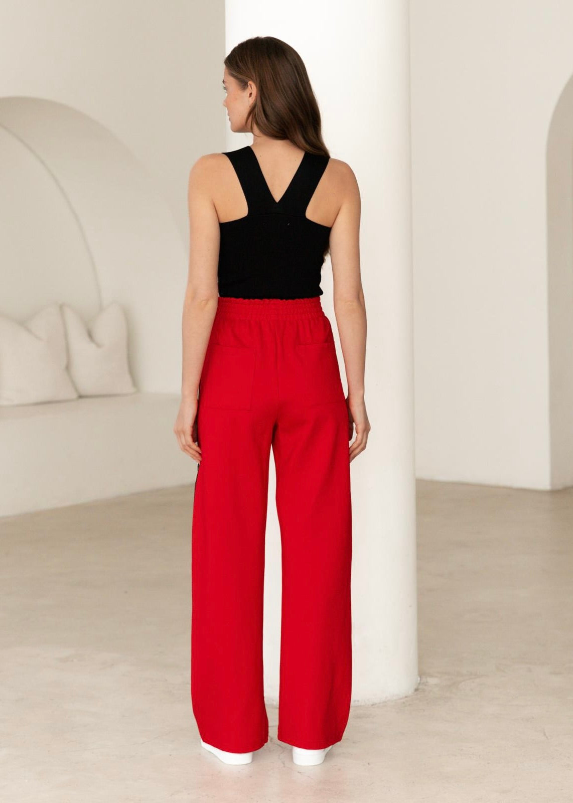 Sunna Plain Top | Black