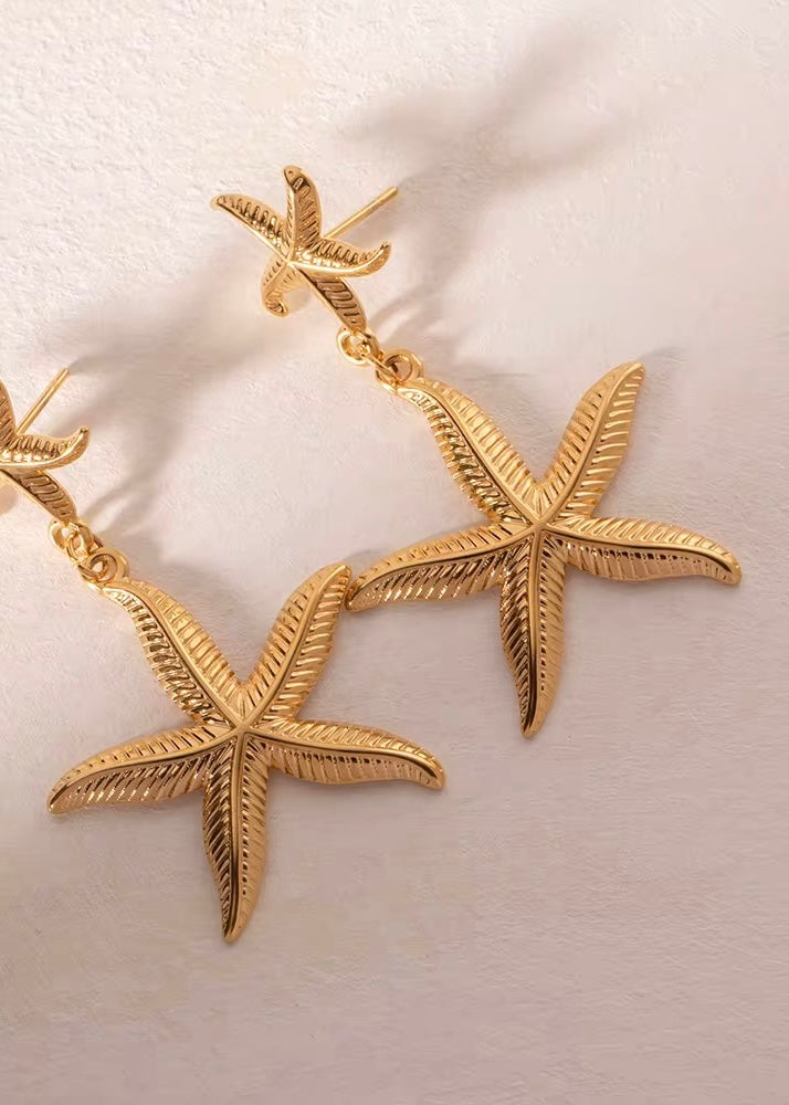 Sea Star Pendant Earring