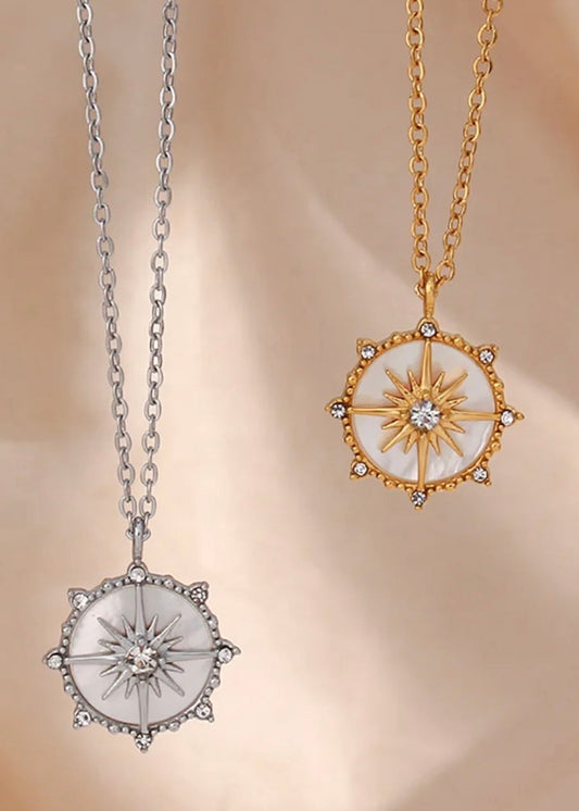Starlight Necklace - non tarnish Silver Plated