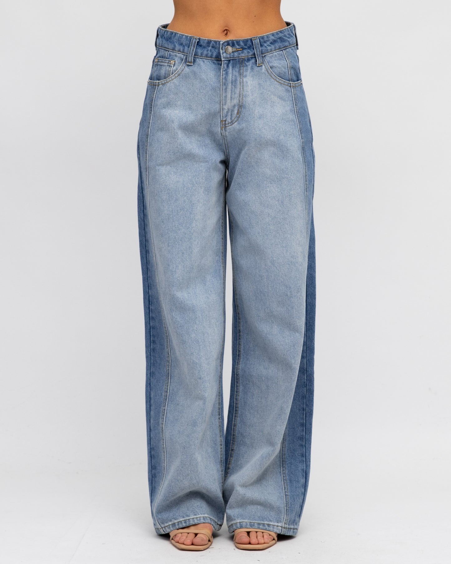 Two Tone Jeans | Denim
