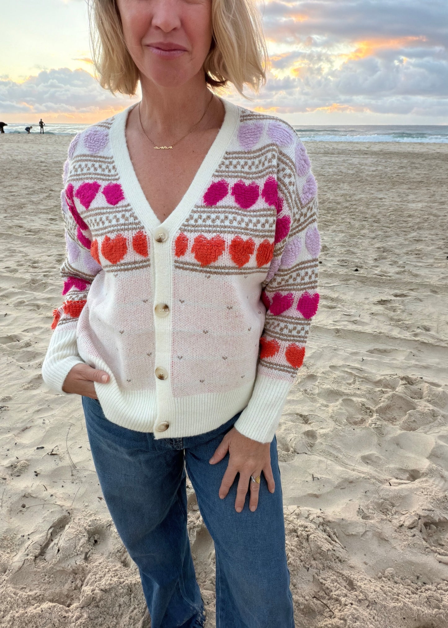 Lover Cardi | white