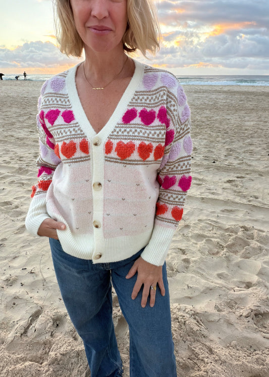 Lover Cardi | white