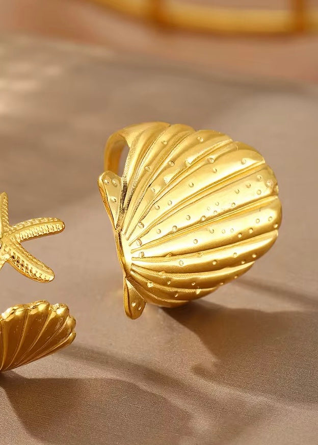 Scallopini Ring Gold