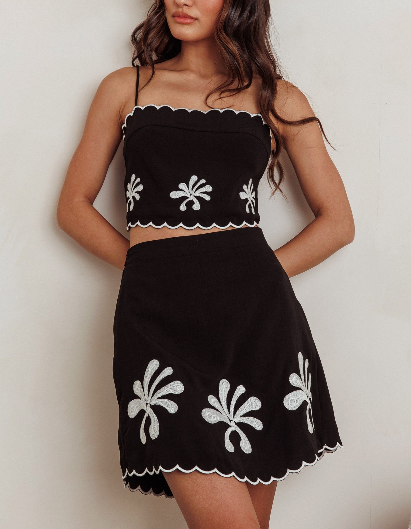 Lily Embroidered Skirt