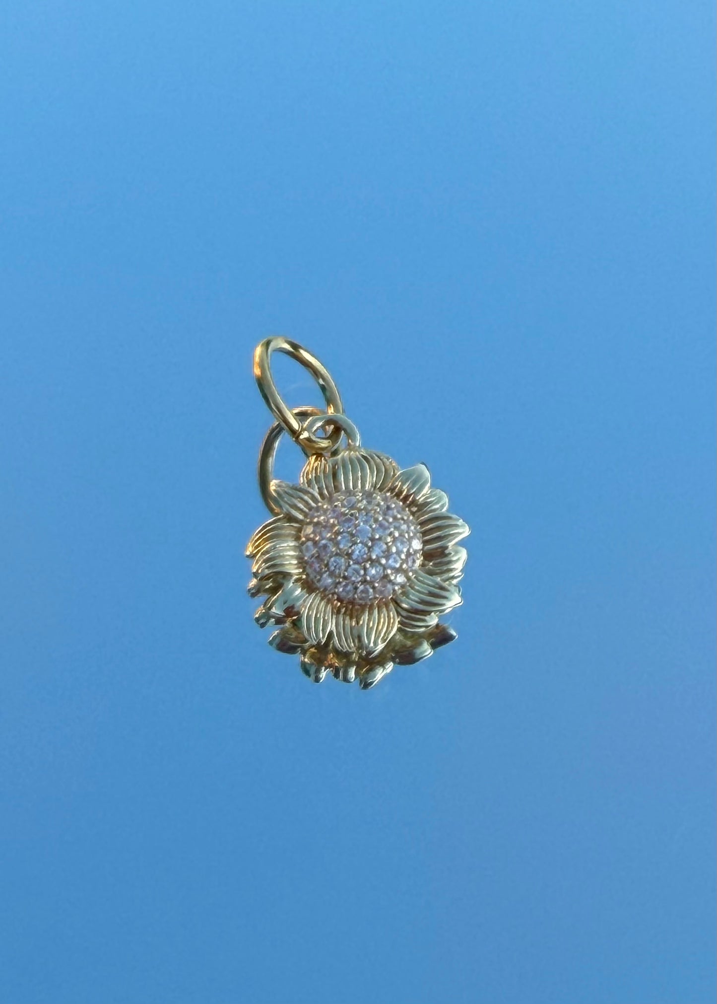 Sunflower Charm | Gold