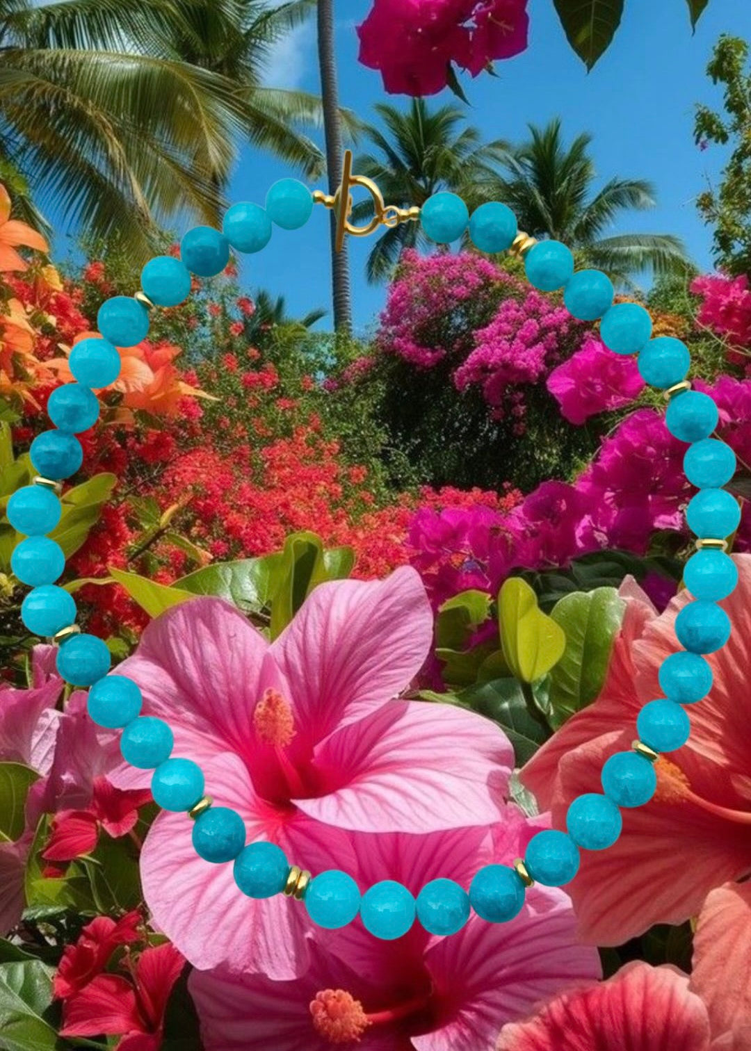 Amalfi Charm Necklace 43cm