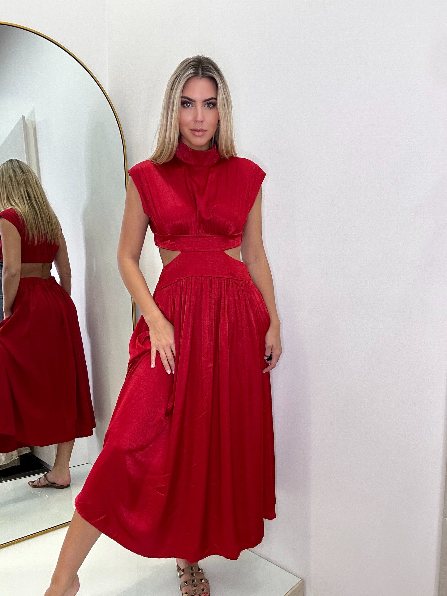 Zara Dress Red