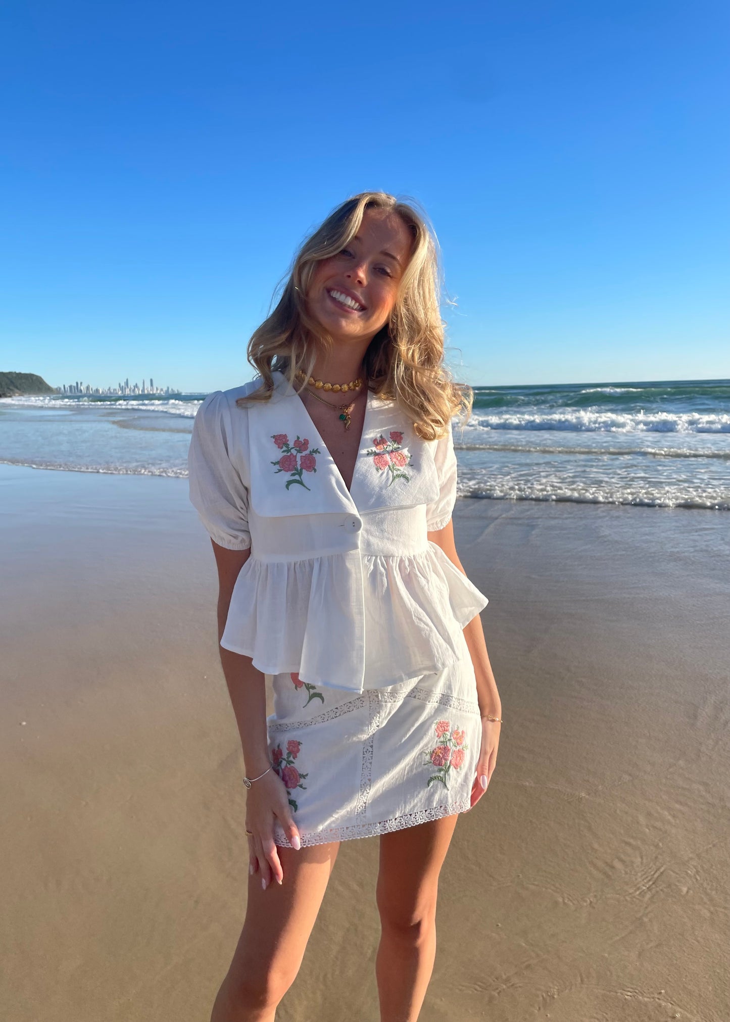 Floral Dream Top | Cream