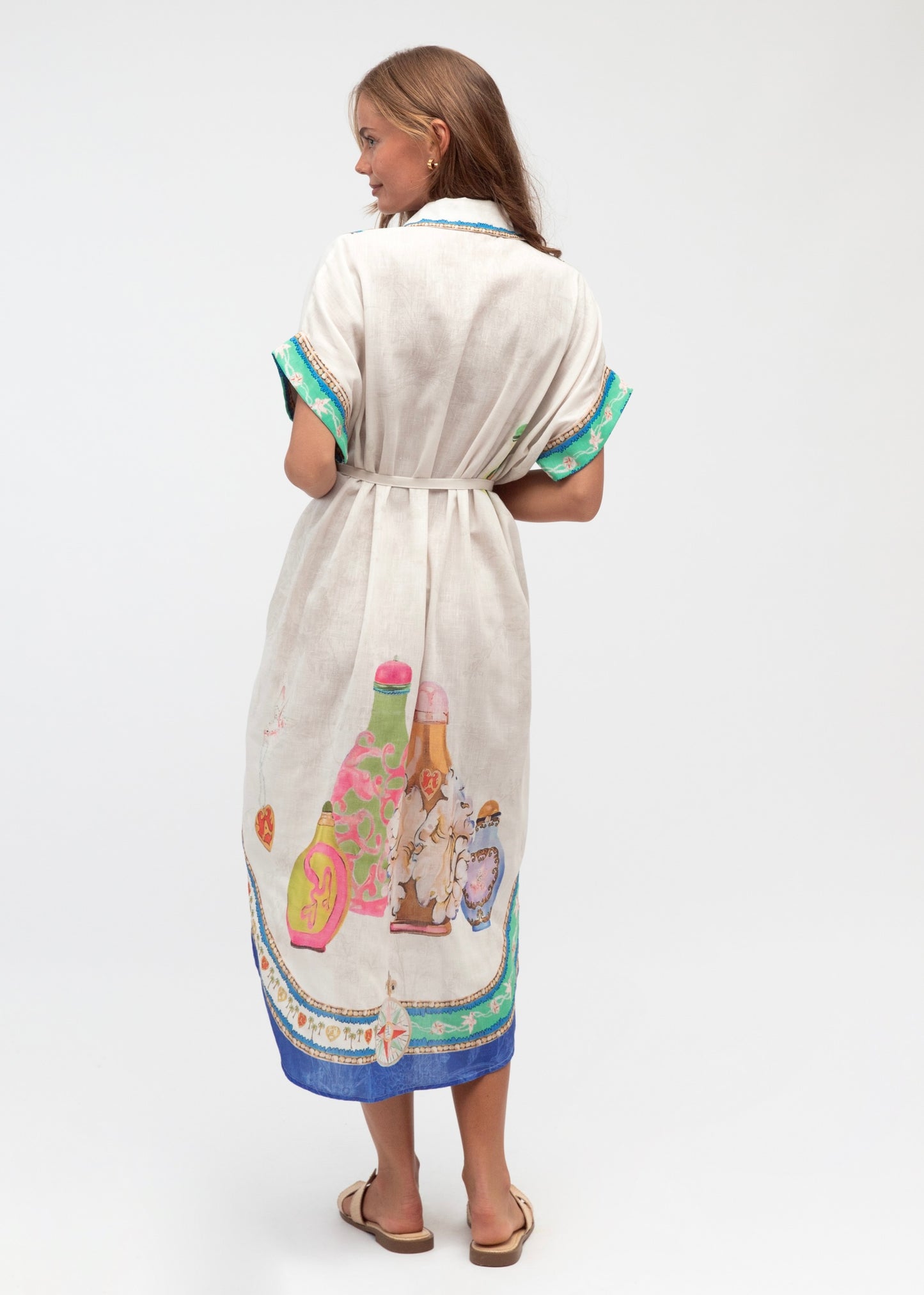Palm Shirtdress| Joy