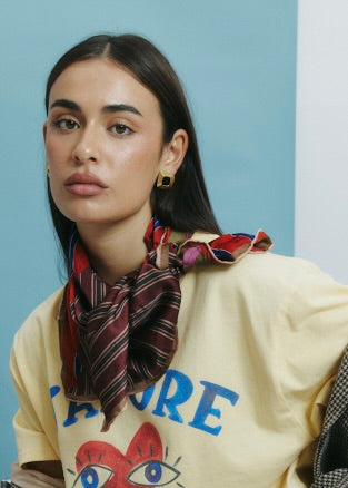 J’adore Mon Chou Boxy Crop T-shirt | Butter