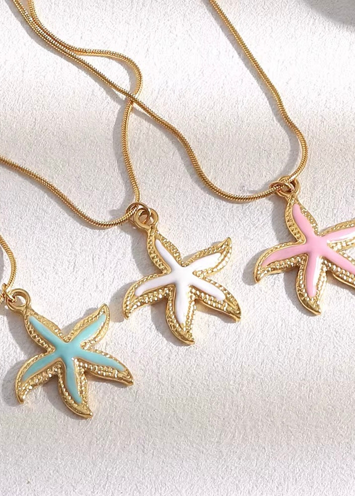 Starfish Necklace | Green