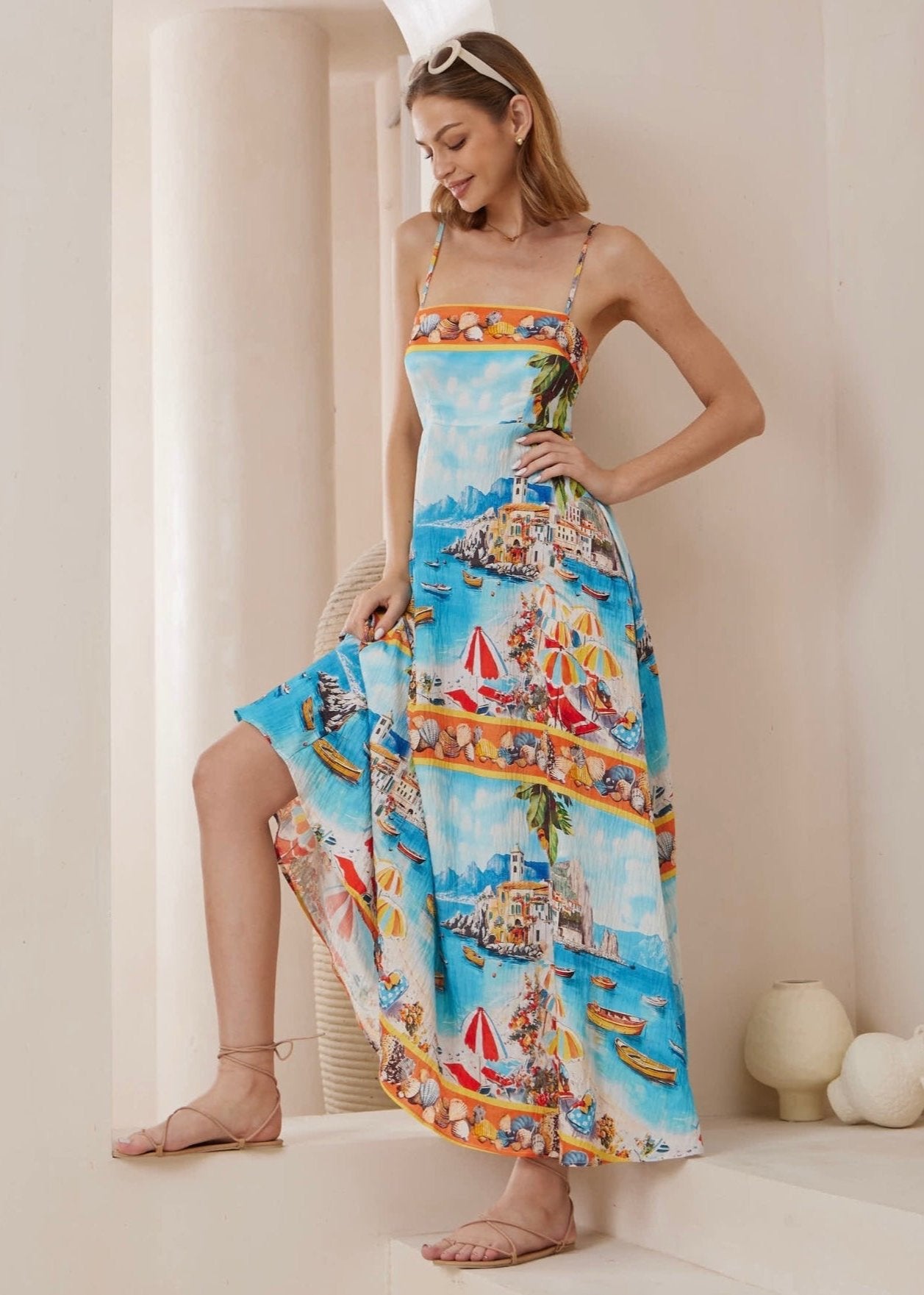 A Little Italy Maxi Dress