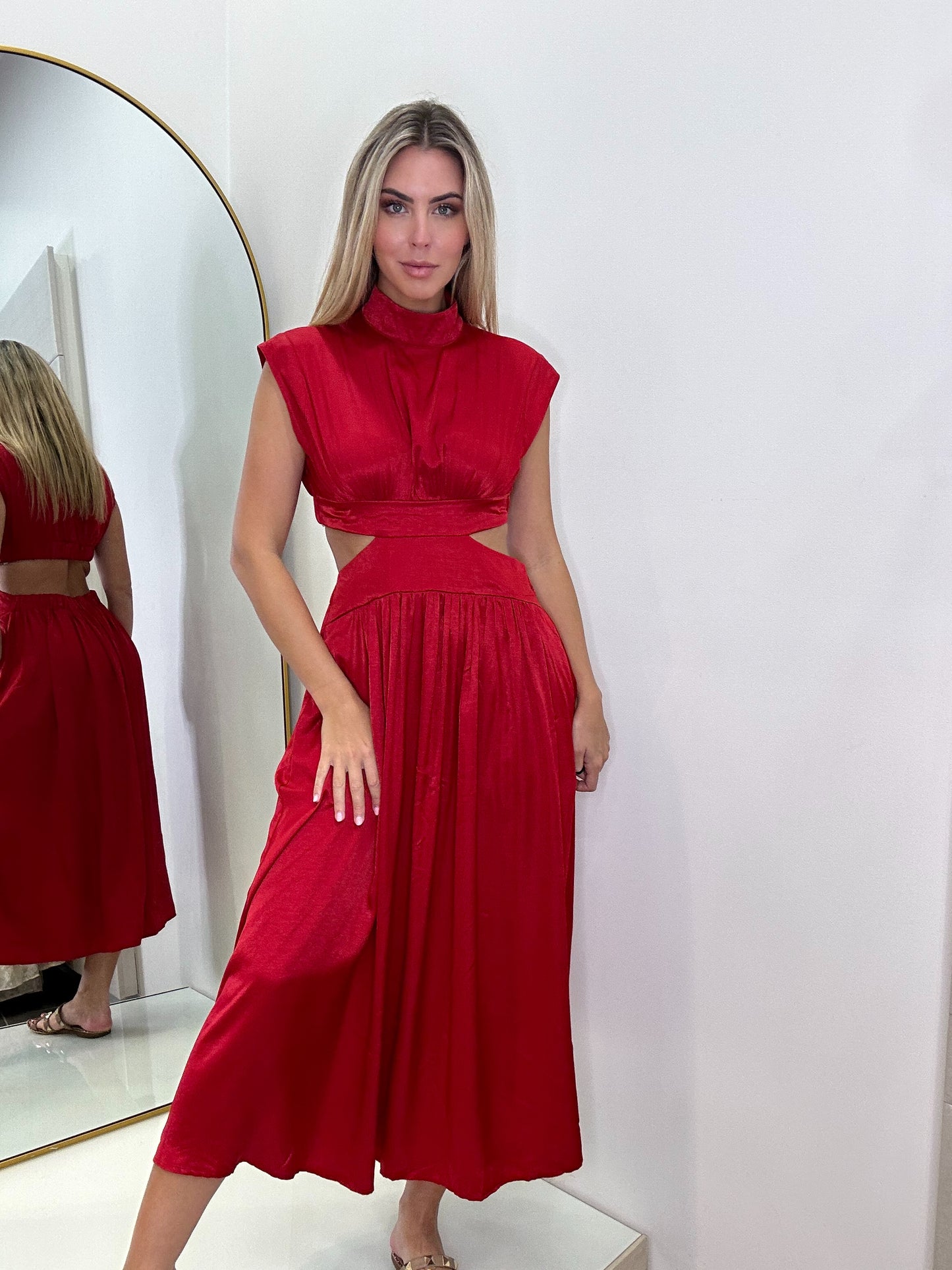 Zara Dress Red