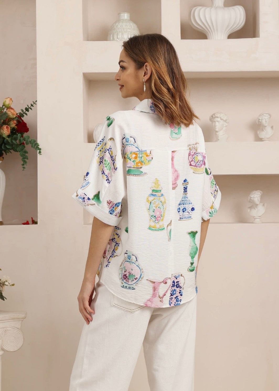 Vase Print Shirt