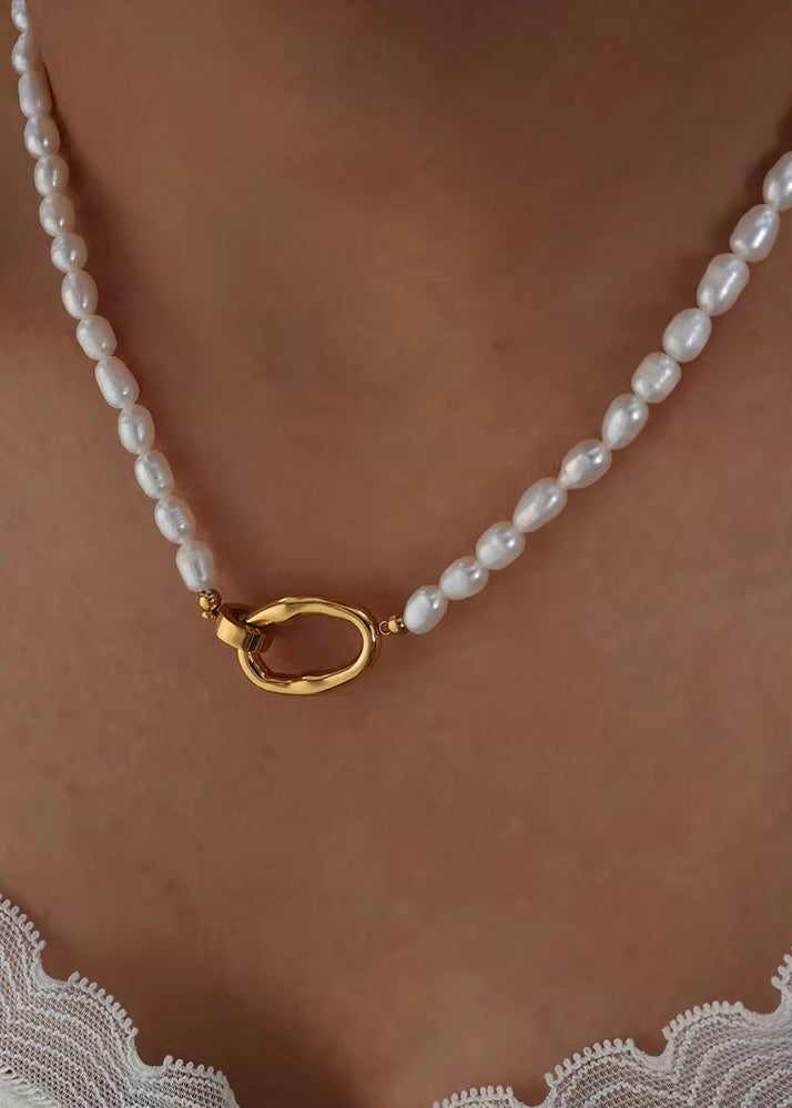 Pearl Charm Necklace Base