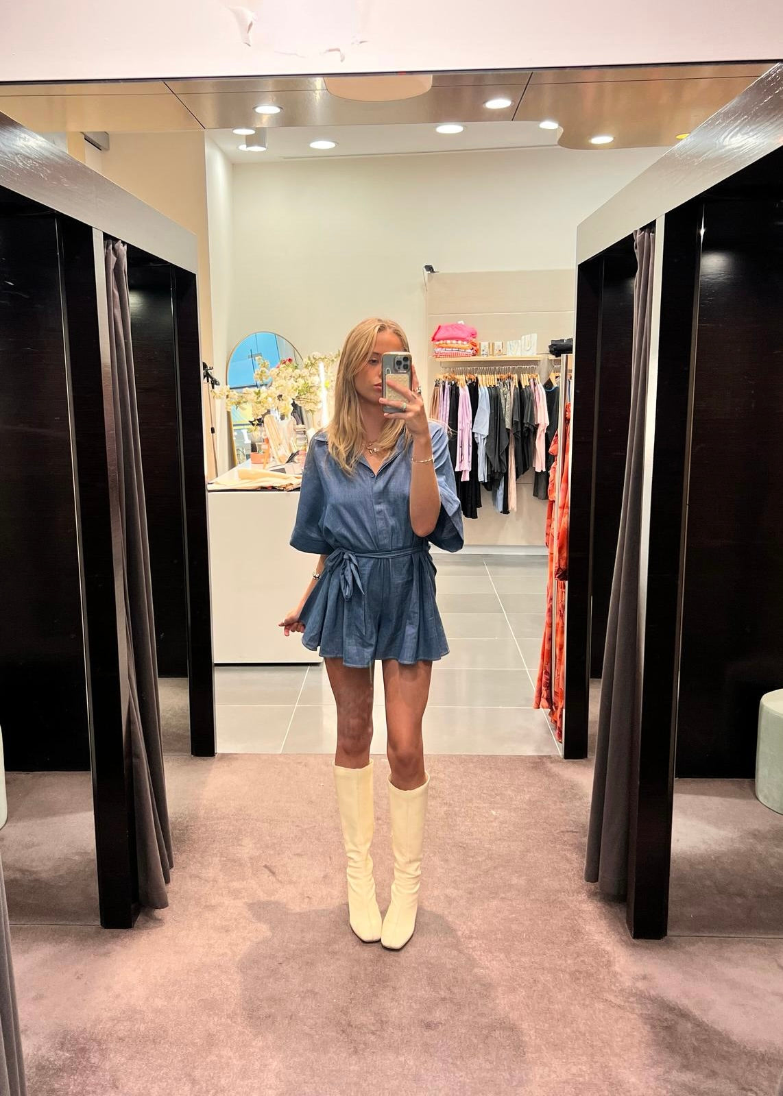 Denim Playsuit
