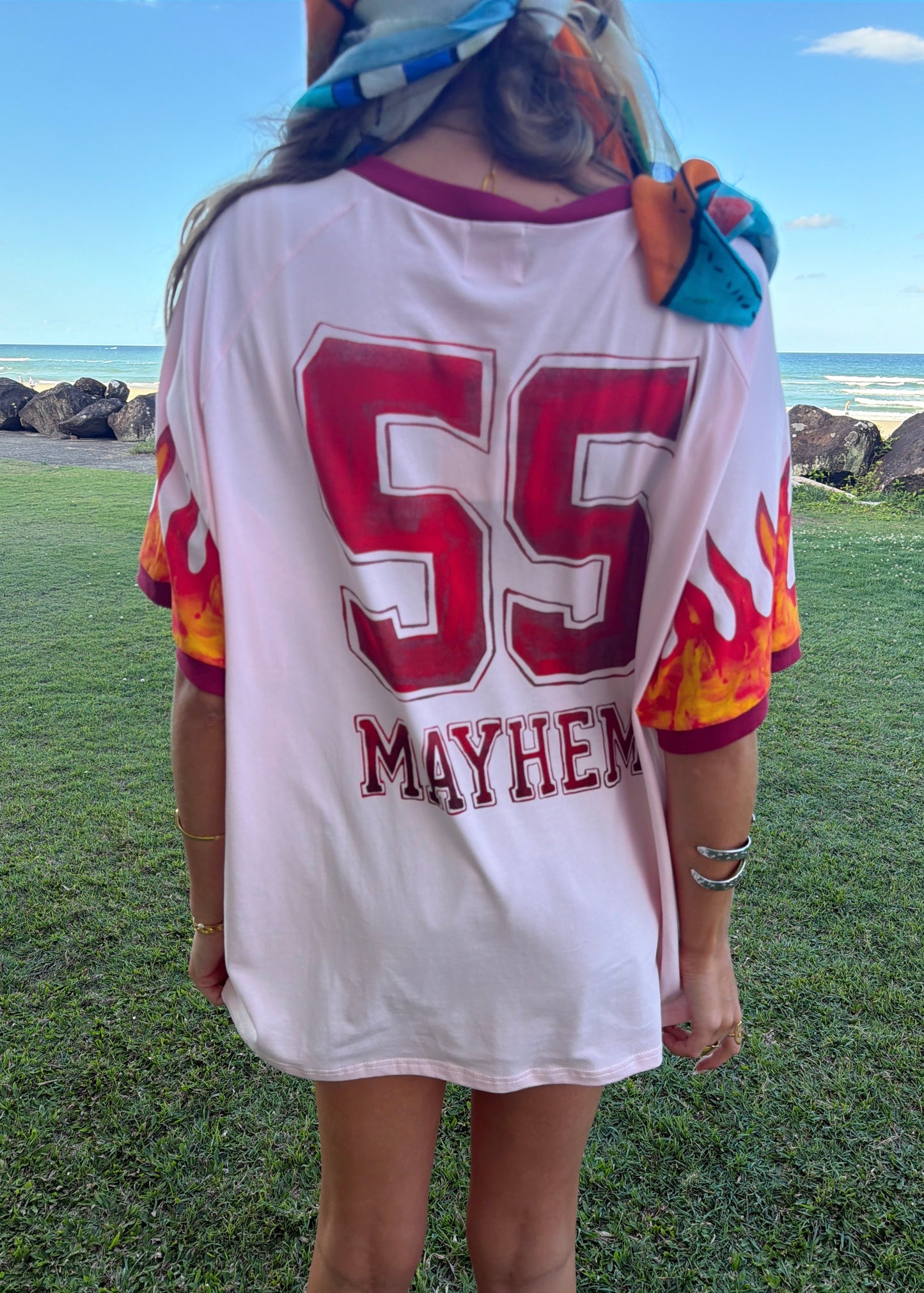 Motorcycle Club T-Shirt | Pink