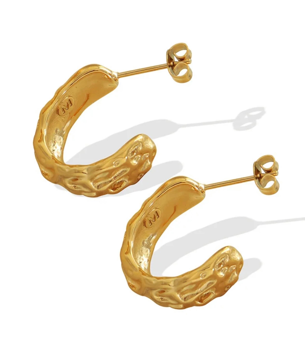 Irregular C Hoop Earring