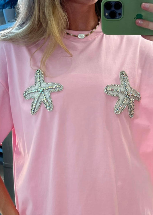 Starfish Tee | Pink
