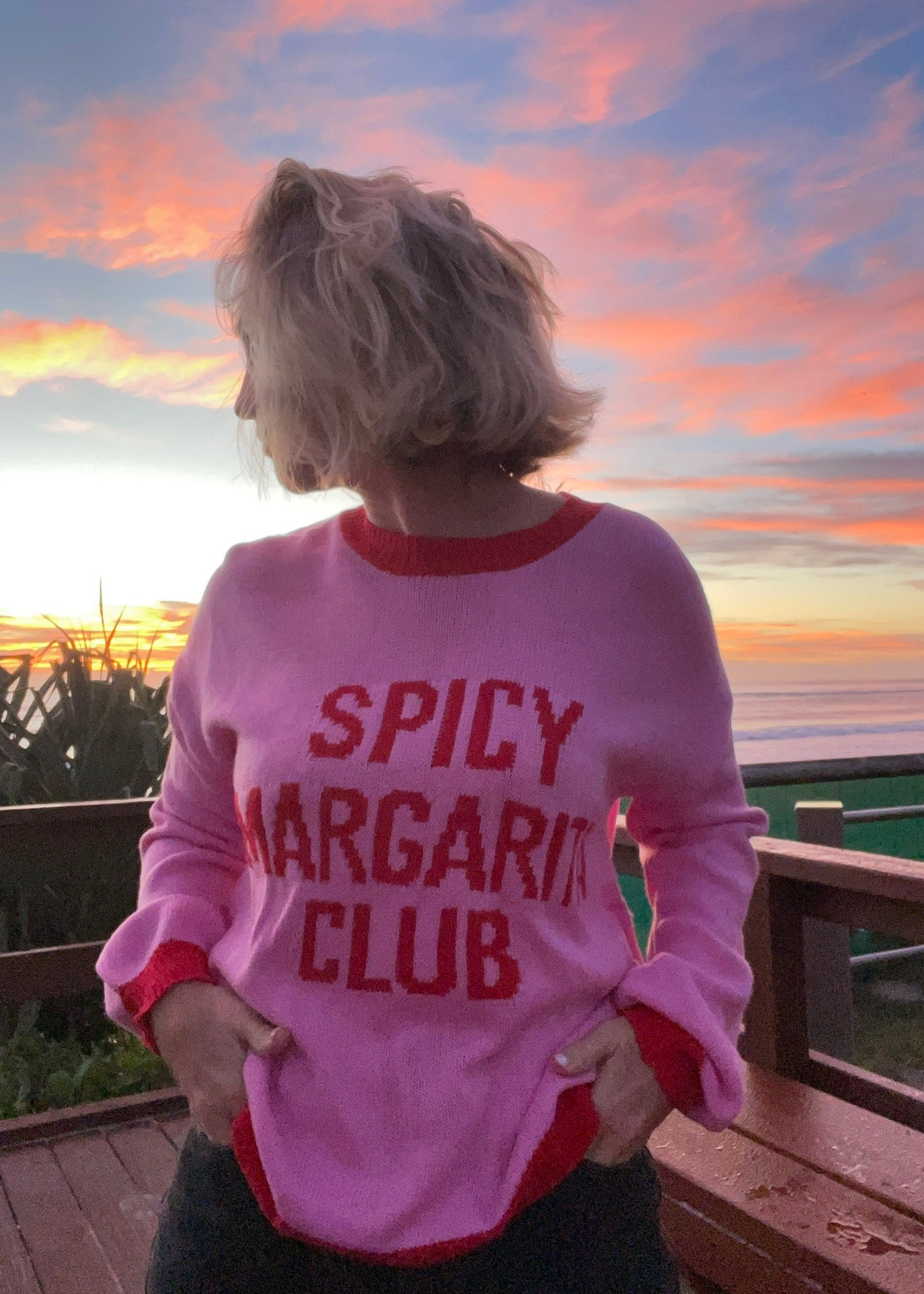 Spicy Marg Jumper | Pink