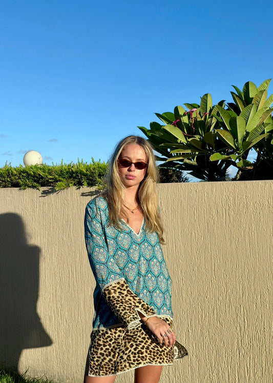 Natasha Mini Kaftan | Jungle