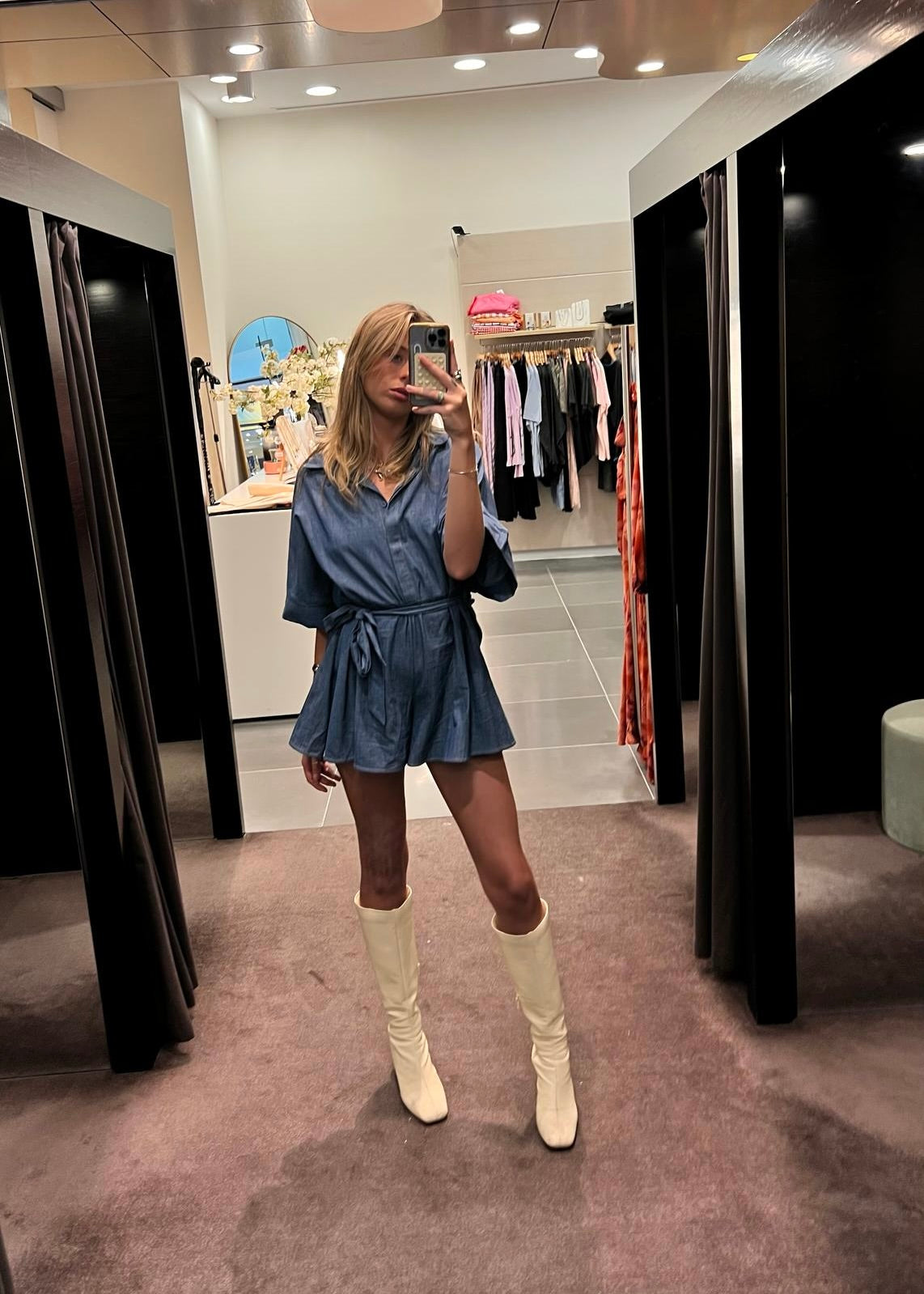 Denim Playsuit