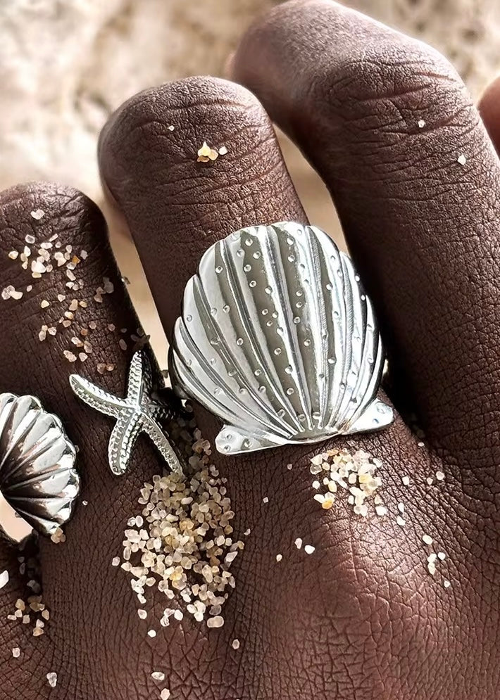 Scallopini Ring Silver