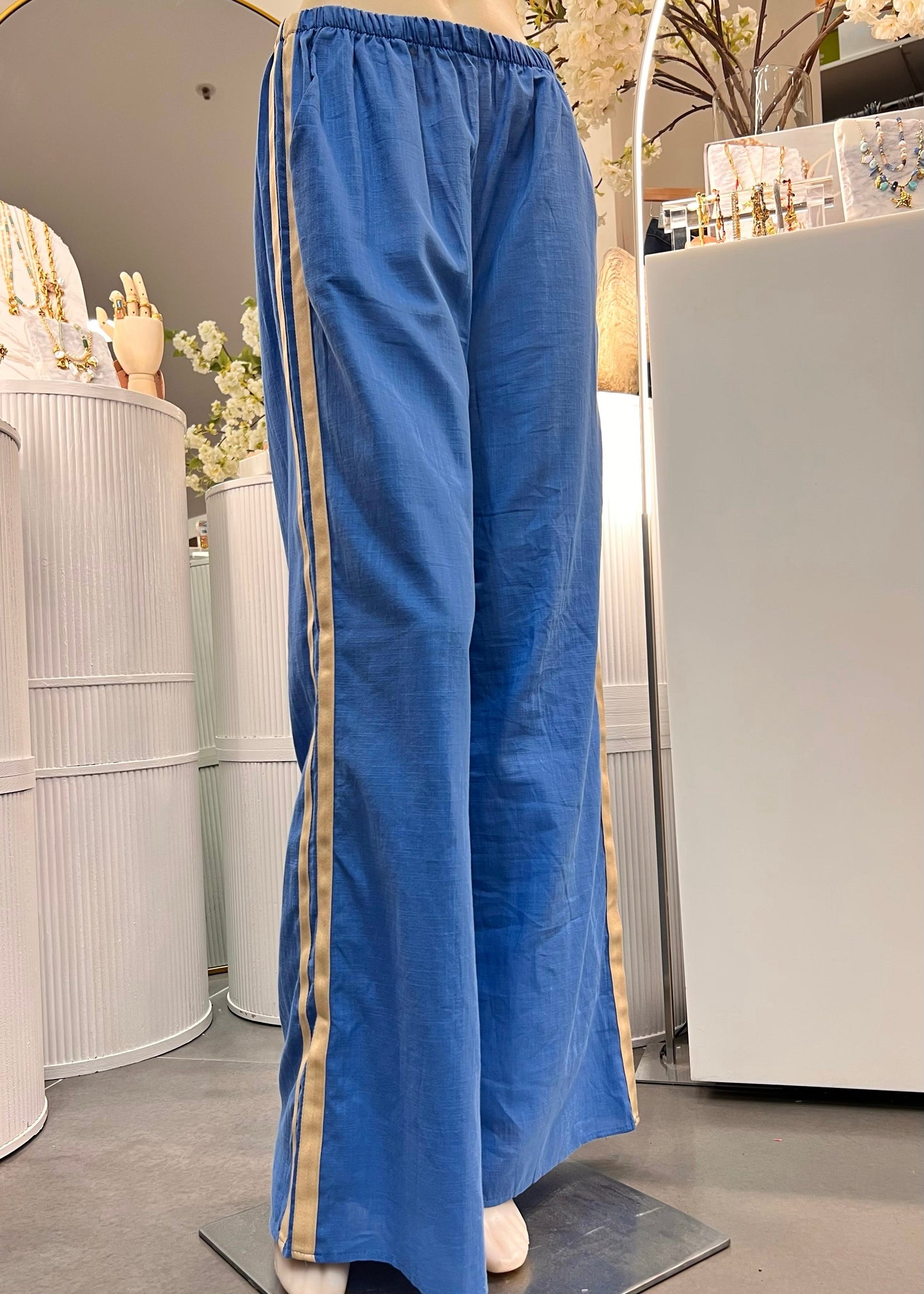 LA Siren Pants | Blue Beige