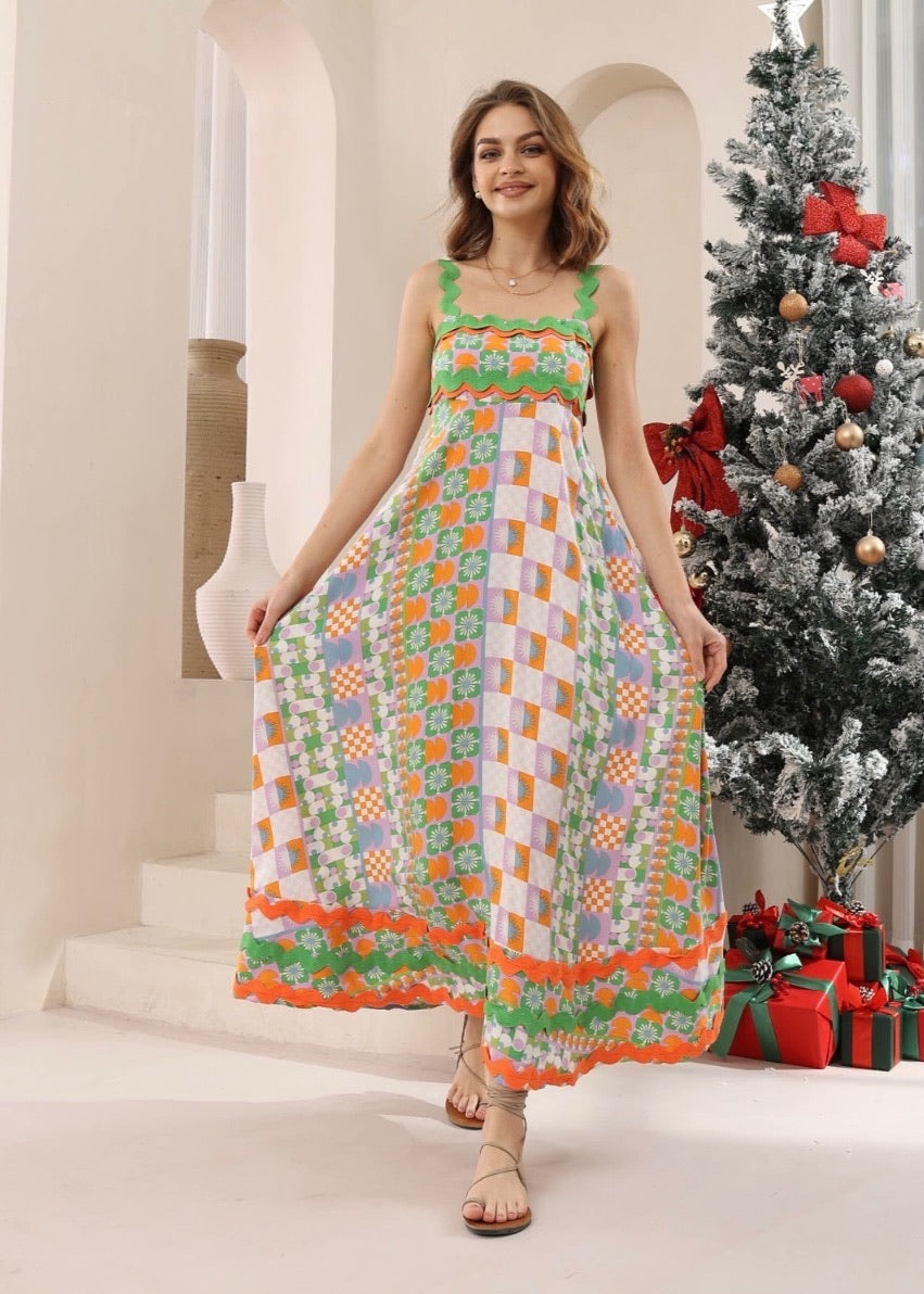 Summer Ric Rac Maxi