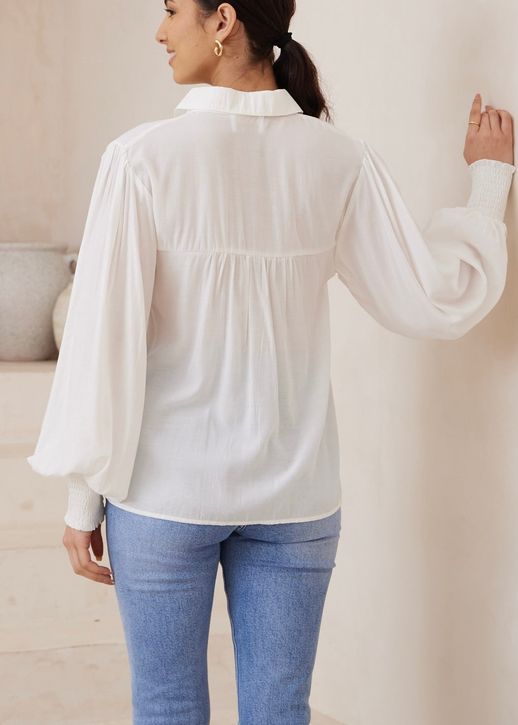 Mimi Shirt | White