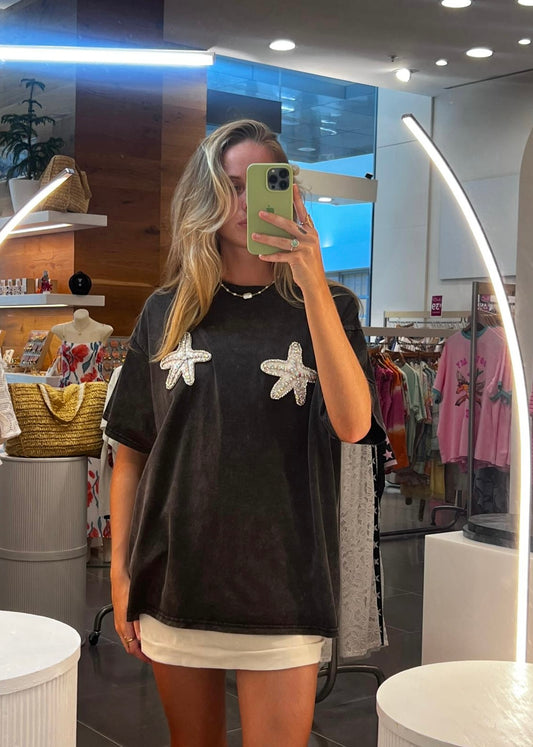 Starfish Tee | Black