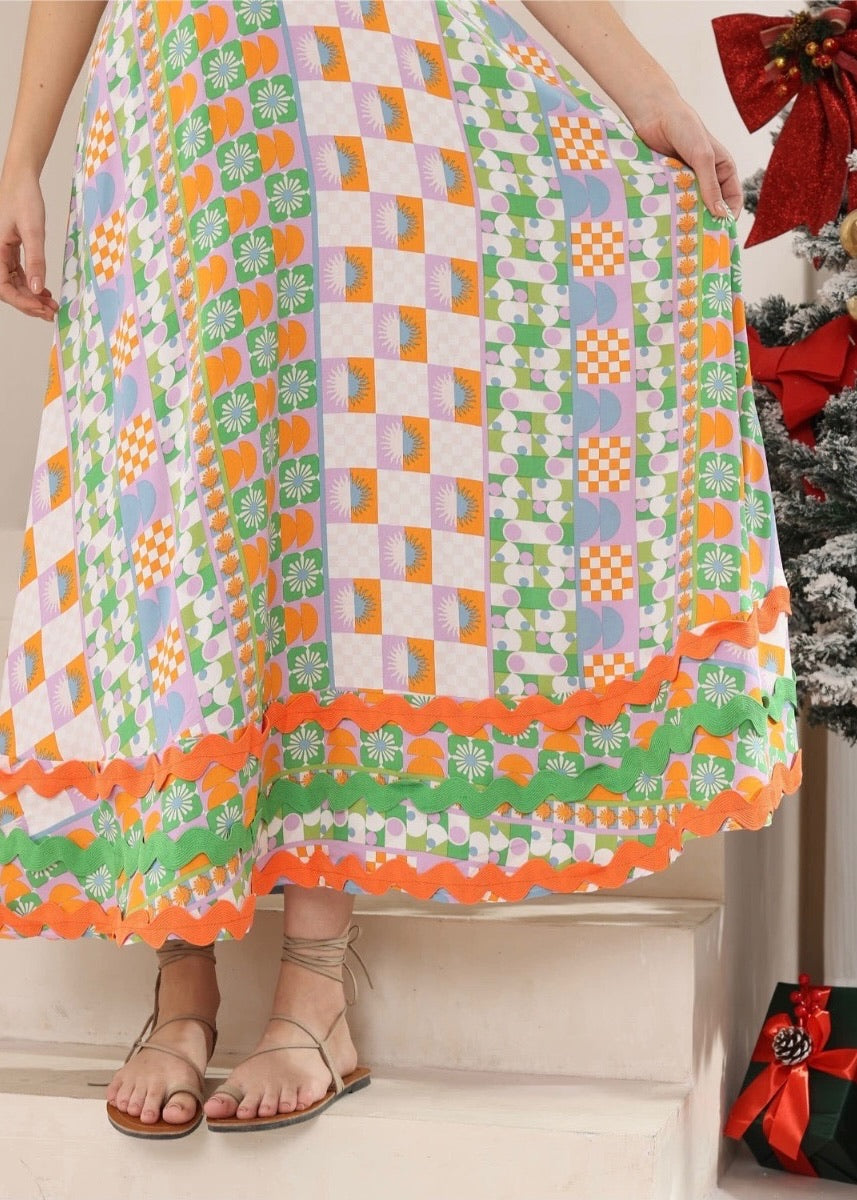 Summer Ric Rac Maxi