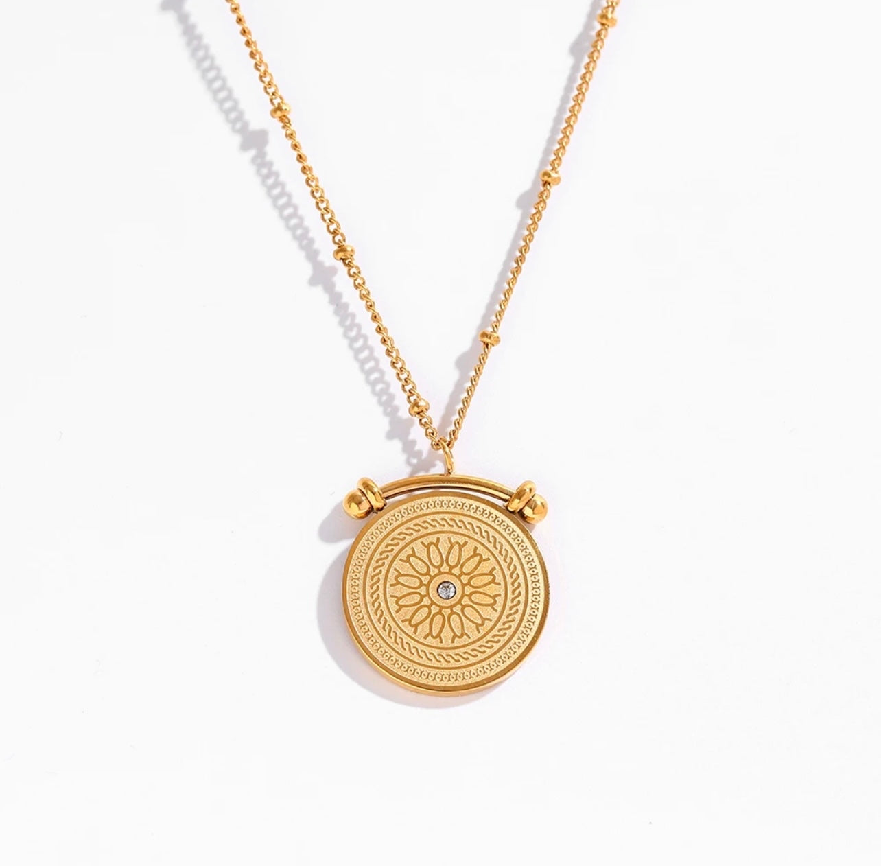 Coin Pendant Necklace