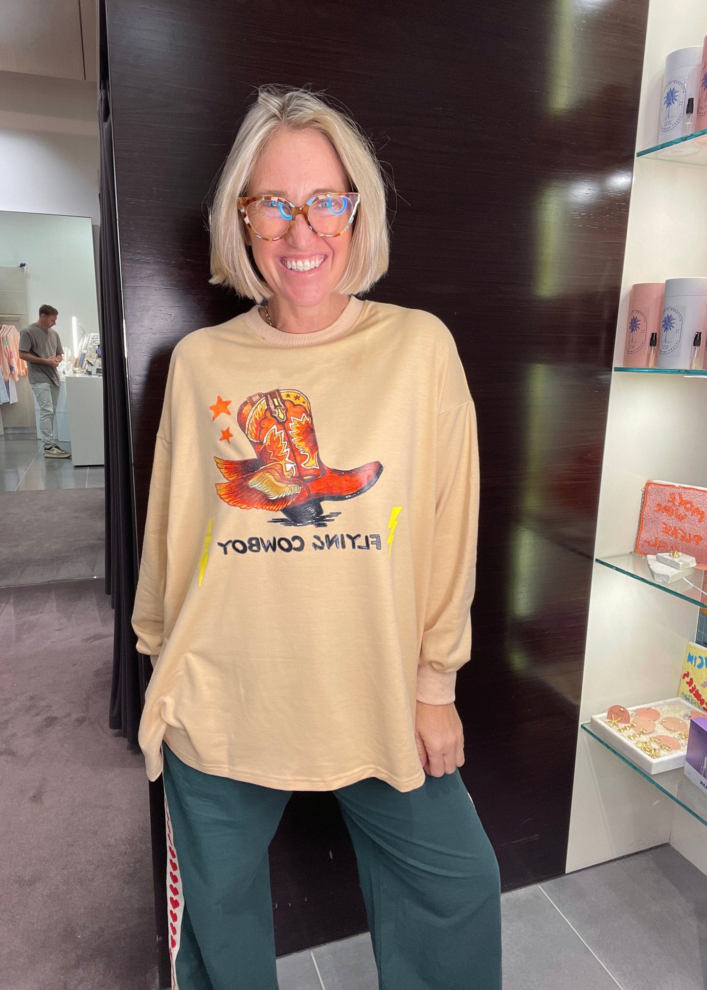 Flying Cowboy Tee