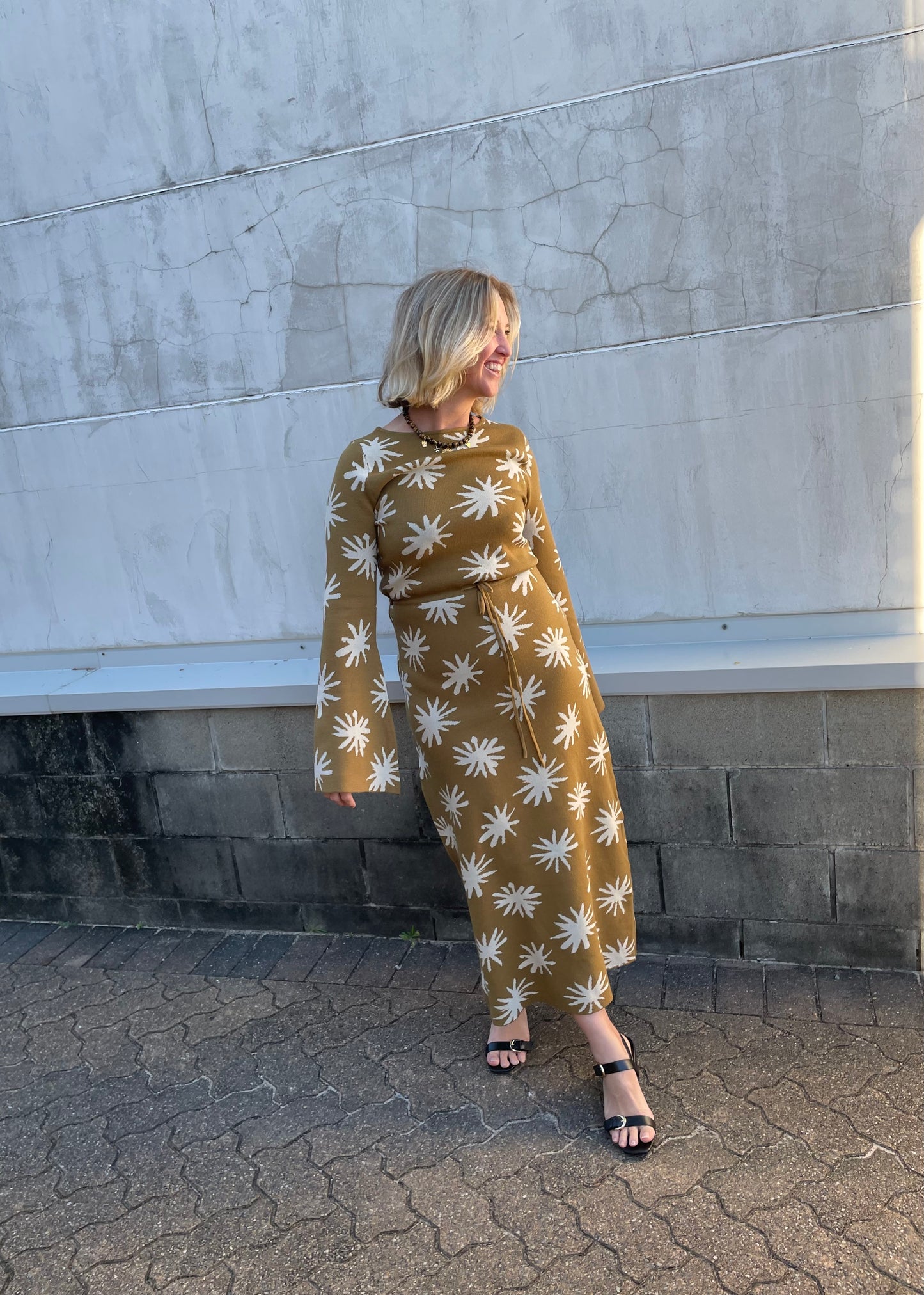 Knit Dress | Olive