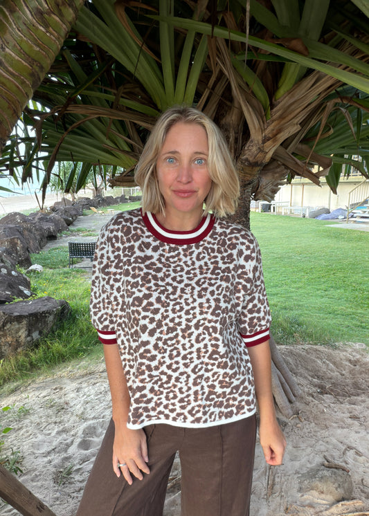 Savanna Chic Top | Leopard