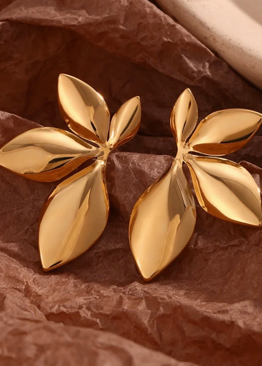Amalfi Large Gold Earring