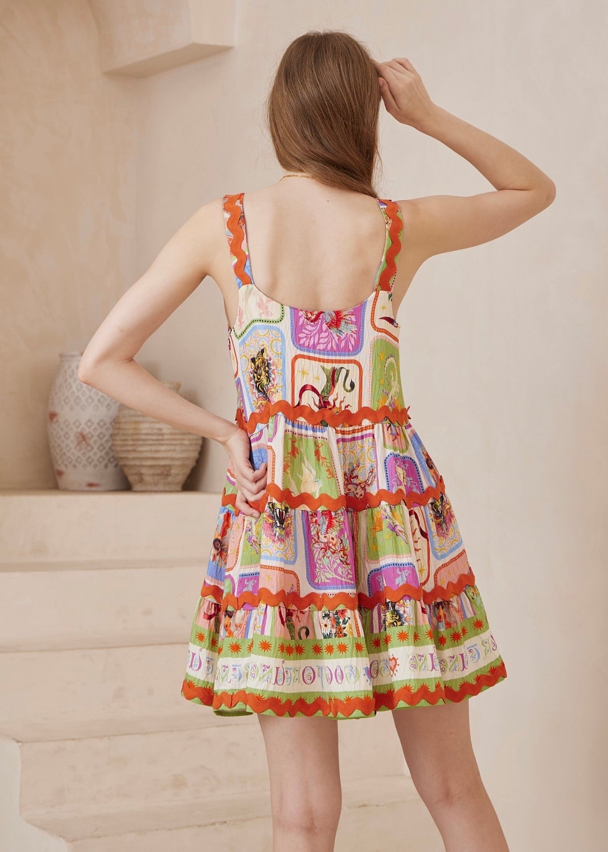 Heiress RicRac Mini Dress
