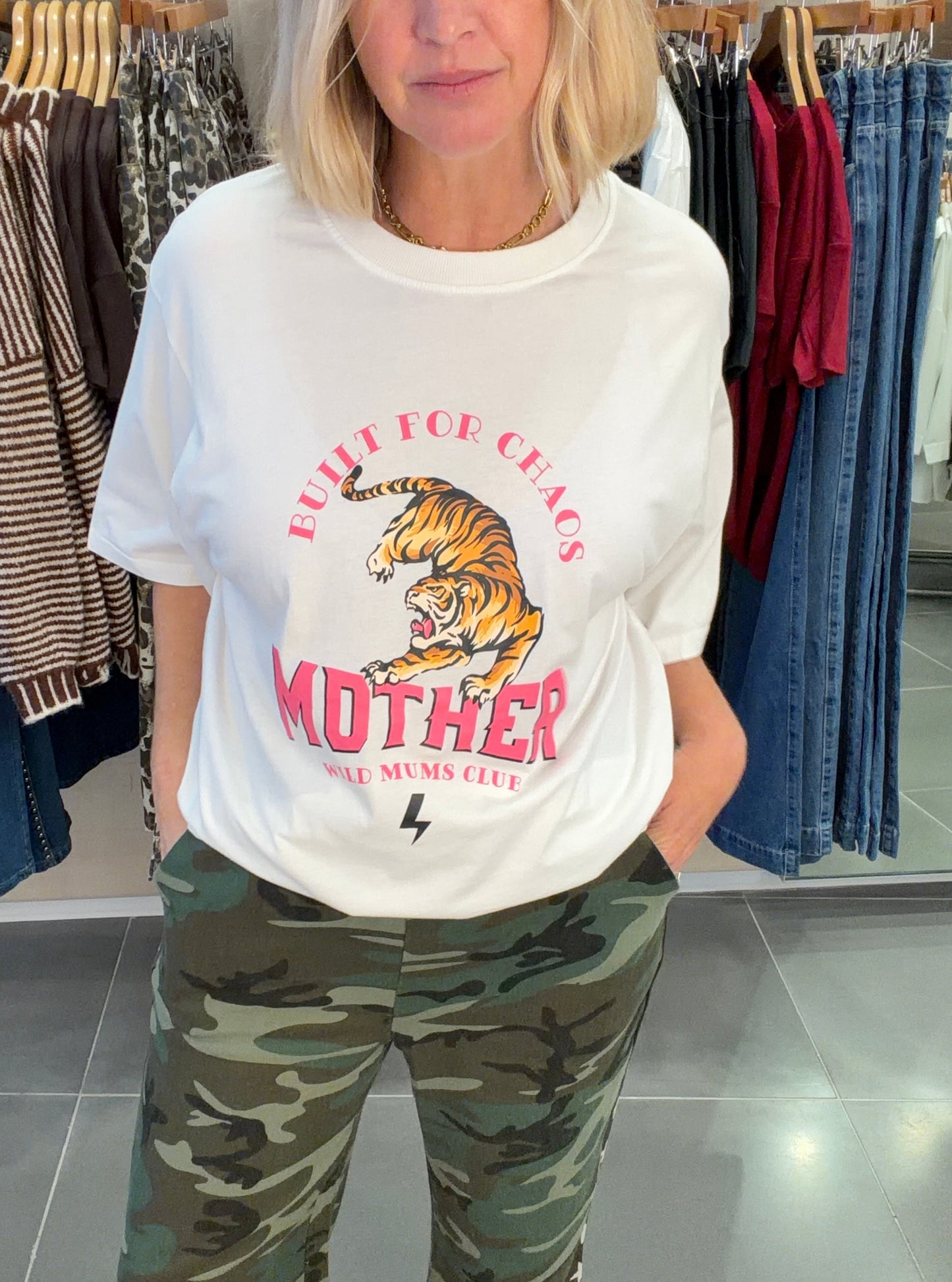 Mother Tee | White