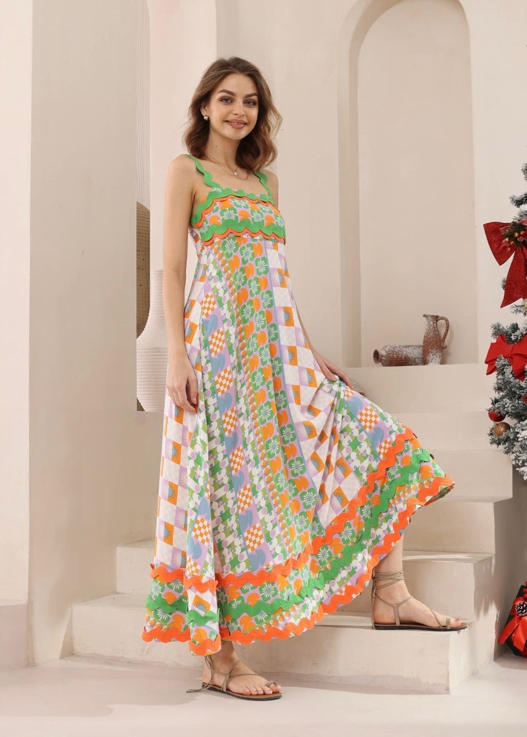 Summer Ric Rac Maxi