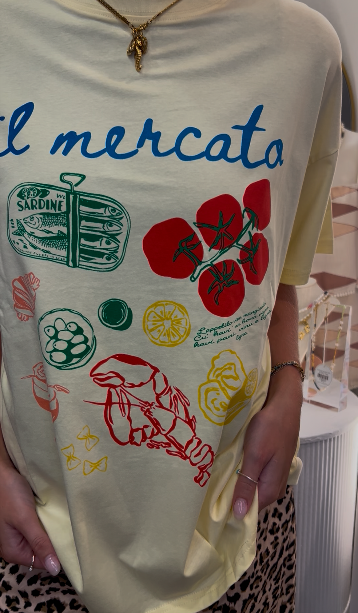 Yellow il Mercato Tee