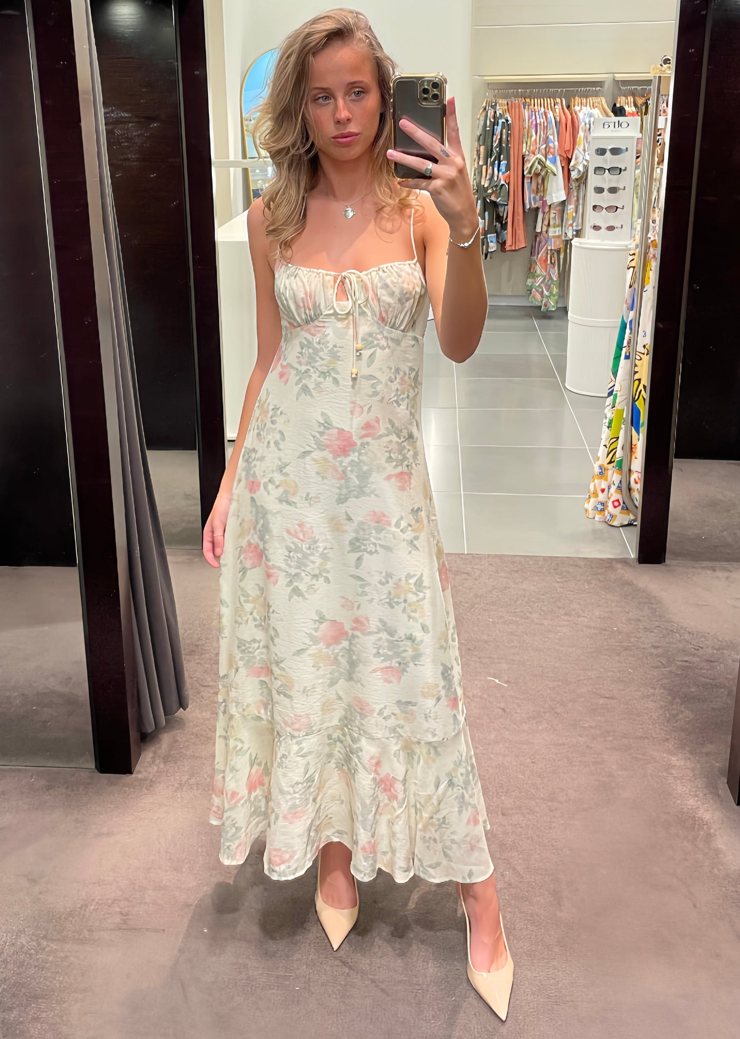 Floral Blush Dress
