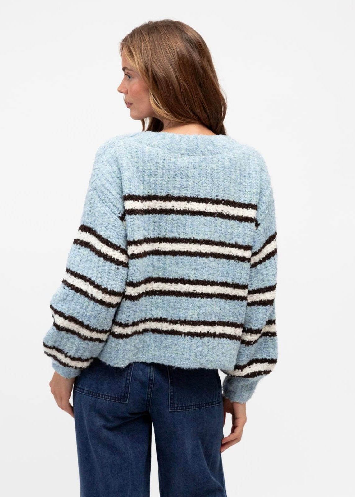 Rosewood Stripe Jumper | Blue
