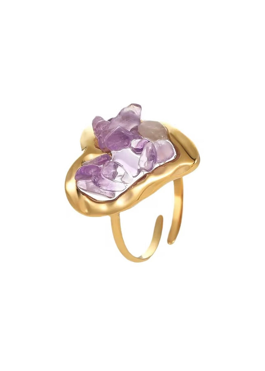 Lover Ring Amethyst
