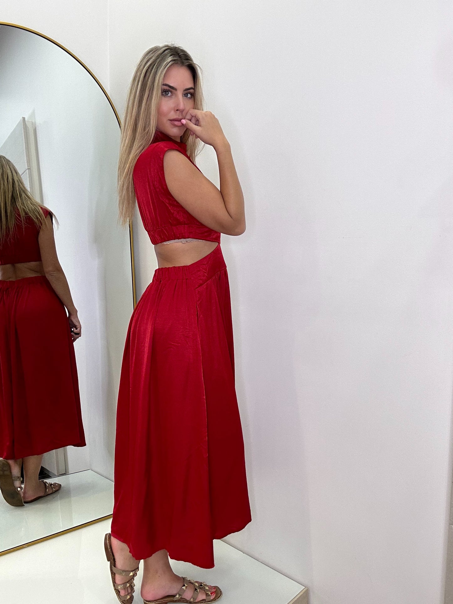 Zara Dress Red